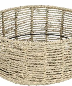 Round Storage Basket Made by Seagrass FU23