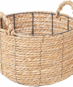 Round Wicker Storage Basket FU24