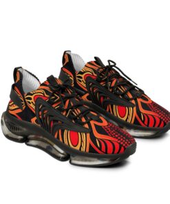 Orange Fashion Mesh Sneakers FU19