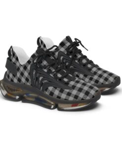 Trendy Tartan Plaid Mesh Sneakers FU11