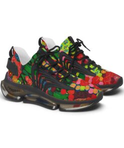 Wildflowers Original Painting Mesh Sneakers FU9