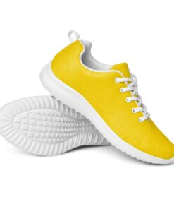 Women's Yellow Athletic Shoes FU4