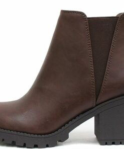 Casual Brown Ankle Boots FU53