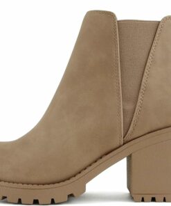Casual Taupe Nubuck Ankle Boot FU52