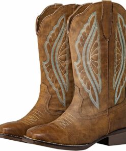 Classic Stitch Cowboy Boots FU86